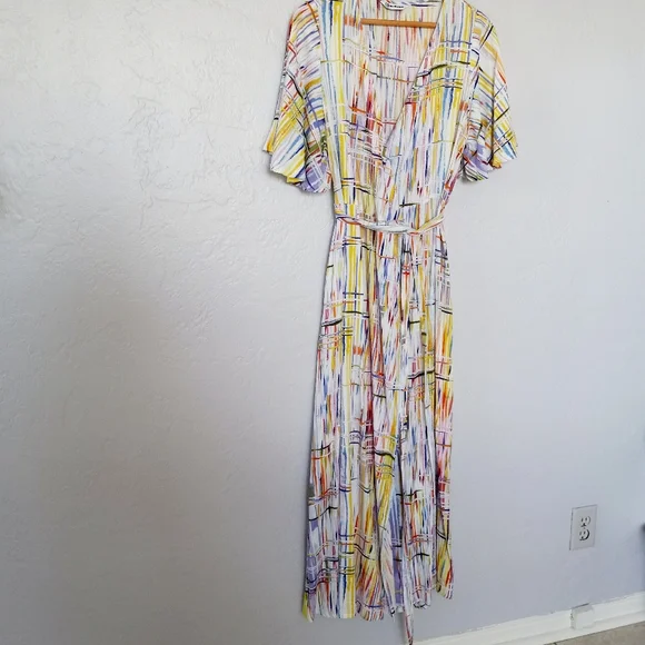 Jams World Viola Twist Adele Wrap Maxi Dress sz.L - Picture 3 of 16